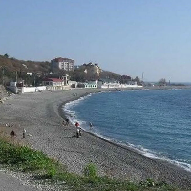 Пляж в Широкой Балке